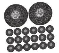 Hemobllo 100 pièces Coussinets Mousse pour Écouteurs Housses de Remplacement Confortables et Durables Protections Souples pour Embouts Auriculaires Faciles à Installer et Résistants à