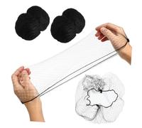 Hemobllo 100 pièces Filet à Cheveux Élastique Invisible Noir Lot pour Santé et Restauration Confort Optimal et Maintien Sécurisé