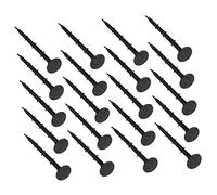 Hemobllo 100 pièces Piquets Jardin Plastique pour Fixation Sol Agrafes Résistantes pour Toile de Paillage Filets et Bâches Accessoires Fixation Gazon et Géotextile Outils Pratiques pour