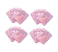 Hemobllo 100 pièces Pochette Bijoux Étanche Translucide Sachets Rangement Réutilisables pour Boucles Oreilles Colliers Bagues et Petits Objets