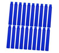 Hemobllo 100 pièces Recharge Cartouche Encre Effaçable pour Stylo Plume Bleu Compatible Remplacement Facile Séchage Rapide Correction Thermique pour Bureau École et Calligraphie