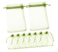 Hemobllo 100 pièces Sacs de Protection Fruits Filet avec Cordon Sacs Filet Jardin pour Protection Insectes et Oiseaux pour Semences et Fruits