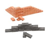 Hemobllo 100 pièces Scale Realistic Micro Landscape DIY Table Decor for Architectural Model Building and Train Layout