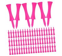 Hemobllo 100 pièces Tee Plastique Réutilisable pour Entraînement et Practice Accessoires Stables pour Adultes et Garçon Fille Marqueur de Balle