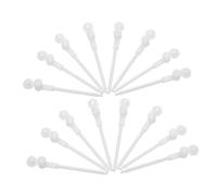 Hemobllo 100 Pièces Windmill Poles Sturdy Plastic Rods for DIY Outdoor Group Activities Parks Beaches