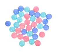 Hemobllo 100pièces Boules De Piscine Rondes Plastique Boules De Jeu Colorées pour Garçon Fille Accessoires De Fête Aquatique Et Jouets De Natation Créatifs