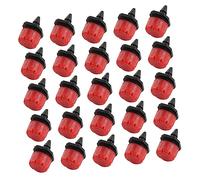 Hemobllo 100pièces Émetteur Goutte Micro-goutteur pour Système Arrosage Arroseur Émetteur Goutteur à Débit Eau Réglable