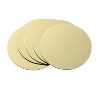 Hemobllo 10Pcs Mountmetal Plaque de support magnétique pour support de voiture avec colle forte