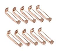 Hemobllo 10pièces Épingles à Barre De Sécurité Pour Fabrication De Bijoux Bricolage Décoration Pour Fixation