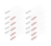 Hemobllo 10pièces Lot de Autocollants Électrostatiques Transparents pour Pare-Brise Film Statique Résistant Chaleur Adhérence Sécurisée pour Dashcam Etc Film Épais et Clair pour Voiture