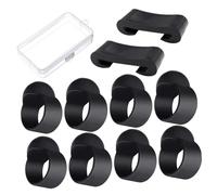 Hemobllo 10pièces Supports De Maillet Pour Tambour à Langue Médiator Pour Doigt De Supports De Maillet Avec Boîte De Rangement Compatible Avec Steel Tongue Drums