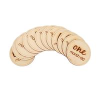 Hemobllo 12 pièces Cartes Mensuelles pour Set de Accessoires Photo Ronds pour Nouveaux Souvenirs de Mensuelle Décoration Photo pour Shower