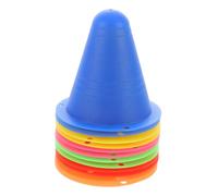 Hemobllo 12 pièces Cônes de Sport Plastique pour Garçon Fille Cônes de Sécurité Miniatures pour Entraînement Au Basketball Soccer et Activités Extérieures pour Parties et Drills