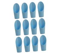 Hemobllo 12 pièces Cuillères à Terre pour Bonsaï Plastique Petits Outils de Jardinage pour Rempotage Transplantation et Paillage Design Semi-affûté Couleurs Réutilisable Couleur Aléatoire