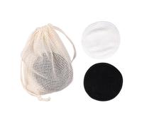 Hemobllo 12 pièces Disques Démaquillants Lavables Fibres de Coussinets Doux Réutilisables pour et Nettoyage avec Pochette Coton Accessoire Maquillage Femmes