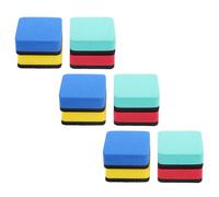 Hemobllo 12 pièces Effaceurs Tableau Magnétiques EVA Nettoyeurs Feutre pour Bureau et École Gommes Effaçables à Sec Accessoires Pratiques pour Enseignants et Étudiants