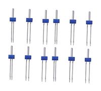 Hemobllo 12 pièces Kit Aiguilles Doubles pour Machine à Coudre Accessoires Durables Compatibles Universellement pour Couture Droite et Décorative à Domicile ou Boutique