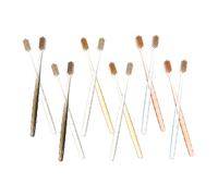 Hemobllo 12 pièces Lot de Brosses à Dents Manuelles Adultes à Poils Ultras Doux Tête Large Ergonomique Confort pour Voyage et Usage Quotidien