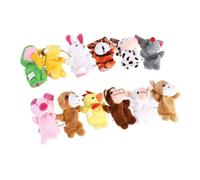 Hemobllo 12 pièces Marionnettes à Doigts Signes Jouets pour Doigts Résistants pour Histoires Éducatives Famille Garçon Fille