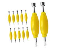 Hemobllo 12 pièces Mini Tournevis Double Tête pour Planche à Doigts Outil de Réparation pour Fingerboard et Petits Vis Accessoire Pratique pour Skateboards