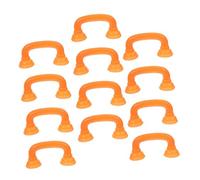 Hemobllo 12 Pièces Téléphone pour Garçon Fille Orange Outil Phonétique Apprentissage Auditif Éducatif pour Prononciation Maternelle Matériel de Classe Compact et Léger