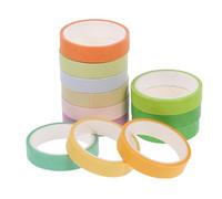 Hemobllo 12 rouleaux Ruban Washi Adhésif Décoratif Bandes Lavande et Forêt Masking Tape Polyvalent pour Scrapbooking DIY et Artisanat Créatif