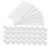 Hemobllo 120 pièces Enveloppes de Rangement pour Budget et Économies Papier Blanc Petites Pochettes de Stockage Portables pour Notes Billets Usage Commercial et Personnel