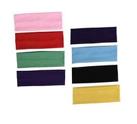 Hemobllo 12pièces Lot De Bandeaux De Yoga Coton Elásticos Adaptés Aux Femmes Et Aux Hommes Pour Sport Activités Extérieures