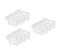 Hemobllo 12Pièces Séparateur de Porte Réglable pour Réfrigérateur Organiseur Extensible pour Canettes et Petites Denrées Rangement et Cuisine