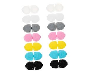 Hemobllo 14pièces Étui à Lentilles de Contact à Clapet Boîte de Rangement pour Lentilles Compact et Léger pour Voyages