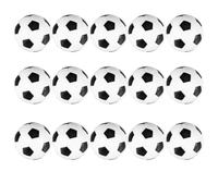 Hemobllo 15 Balles de Foot de Rechange en Plastique Abs pour Table de Football, Mini Balles Rondes, Pack de 15 Pièces, pour Jeux la Maison ou Récréation Scolaire