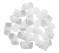 Hemobllo 15 Ensembles Gobelets Hydroponiques en Maille, avec Éponge de Plantation, Pot Hydroponique pour Orchidées Plastique Blanc, pour Légumes, Balcon et Jardin, Réutilisable, Réglage