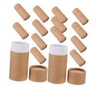 Hemobllo 15 pièces Boîte Kraft pour Bouteilles Huile Essentielle Thé et Boîte Cadeau Réutilisable Résistante pour Petits et Cosmétiques