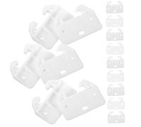 Hemobllo 15 pièces Lot de Guides Plastique Grands Crabes pour Armoires Butées Antidérapantes Résistantes Accessoires de Remplacement pour Coulisses Protections Fond Tiroir Cuisine