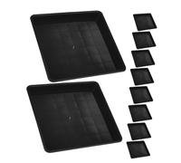 Hemobllo 15 Pièces Soucoupes Plastique pour Pots de Fleurs Plateaux Égouttage pour Plantes Accessoires de Jardinage Pratiques Fonctionnels