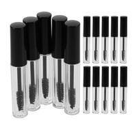 Hemobllo 15 Pièces Tube Vide de Mascara Transparent Réutilisable 3ml en Plastique avec Brosse pour Sérum Cils et Gel Sourcils, pour Projets de Maquillage et Voyage