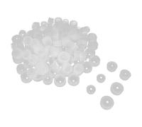 Hemobllo 150 Pièces Adaptateurs pour Orale, Bouchons en Plastique pour Bouteilles en Verre, Étanchéité Précise et Anti-fuite, pour Pharmacie à Domicile et Hôpital