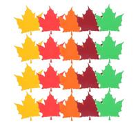 Hemobllo 150 Pièces Découpages de Feuilles D’érable en Papier pour | Réutilisables, Légers et Faciles à Ranger, Grand Espace D’écriture, Cartes pour Thanksgiving et Fête des Récoltes