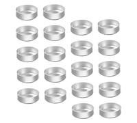 Hemobllo 150pièces Coupelles à Bougies Métal Vides Pots à Bougies -même Aluminium Contenant à Bougie pour Loisirs Et Événements