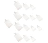 Hemobllo 15pièces Sacs Compressibles Pour Lotions Sachets De Voyage Vides Pour Produits De Toilette Rangement De Liquides