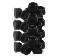 Hemobllo 16 Pièces Bouchons Ronds en Plastique pour Tubes de Support de Piano Électronique, Protège les Surfaces et Améliore L'esthétique, Adaptés aux Espaces et Salles de Musique