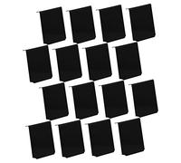 Hemobllo 16 pièces Porte Étiquettes Plastique pour Clips pour Étiquettes Prix Support Clipsable pour Bacs et Paniers Accessoire Rangement Cuisine et Stockage