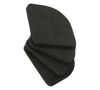 Hemobllo 16 pièces Tapis Vibration pour Machine à Laver Coussinets Réducteurs de Vibrations Noirs Protection Antichoc pour Appareils Électroménagers Résistants à Lhuile Corrosion