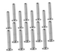 Hemobllo 16pièces Rivets De Remplacement pour Parasol Connecteurs Arceaux Légers Et Robustes Supports De Tiges pour Réparation Parapluies Fixation Sécurisée