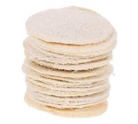 Hemobllo 18 pcs Loofah Exfoliants Naturels pour Corps et Visage Éponges Gommage Douce et Souple Nettoyage et Massage Peau
