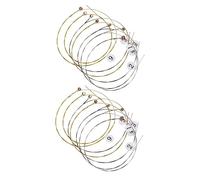 Hemobllo 19 pièces Jeu de Cordes Acier pour Lyre Accessoires de Remplacement Durables et Puissant Rapide et Transitions pour Amateurs de Lyre