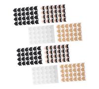 Hemobllo 192 Pièces Autocollants Coins Photo Adhésifs DIY Scrapbook Album Vintage Décoratifs pour Souvenirs Créatifs Kit Couleurs Rose Or Kraft Noir Blanc