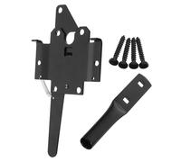Hemobllo 1ensemble Hinge De Portail Avec Verrou Intégré Accessoire De Sécurité Pour Portillon Bois Pour Jardins Et Espaces Extérieurs Et Fiable Personnalisable