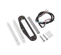 Hemobllo 1ensemble Mini Humbucker Pickup Kit Alnico Double Bobinage de Bruit pour Guitare Électrique Compatible avec Fender St Set de Remplacement avec Accessoires Humbucker
