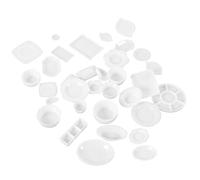 Hemobllo 1Ensemble Set de Accessoires de Cuisine Miniature pour Maison de Poupée Vaisselle Miniature Table et Décorations pour Ensemble et Créatif pour Aménager Cuisine